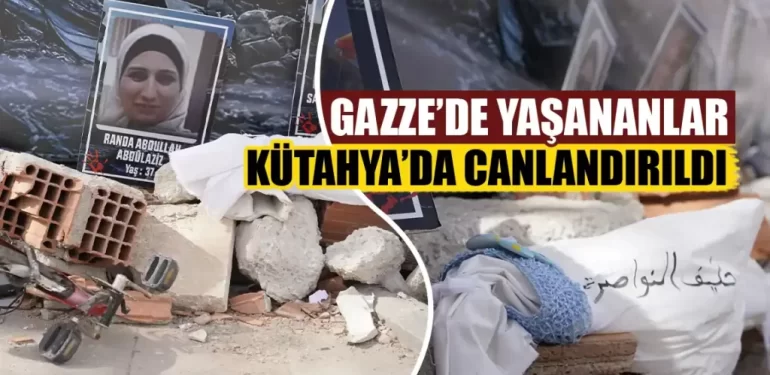 Kütahya’da Filistin zulmüne dikkat çeken etkinlik