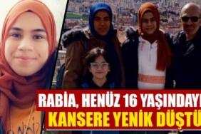 Gediz'de Kanserle mücadele eden Rabia Çelik vefat etti