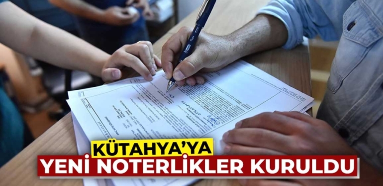 Adalet Bakanı: 40 Yeni Noterlik Hizmette!