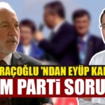 AK parti adayı Saraçoğlu, CHP'ye DEM parti işbirliğini sordu