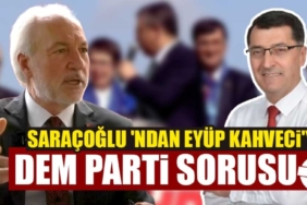 AK parti adayı Saraçoğlu, CHP'ye DEM parti işbirliğini sordu