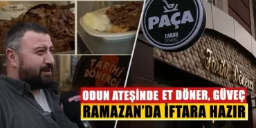 Kütahya’da Tarihi Dönerci’de Ramazan lezzetleri hazır
