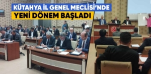 Muammer Özcura tekrar Kütahya il Genel meclisi başkanı seçildi