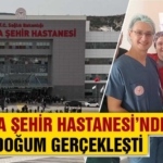 Kütahya şehir hastanesi'nde İlk doğum