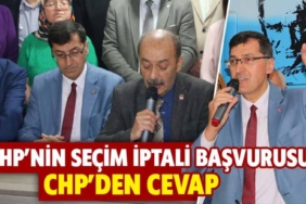 Kütahya'da MHP'nin seçim itirazına CHP'den cevap
