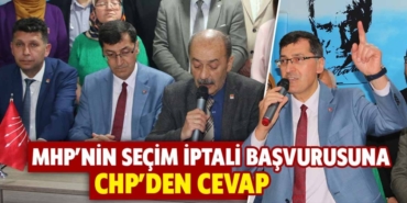 Kütahya'da MHP'nin seçim itirazına CHP'den cevap