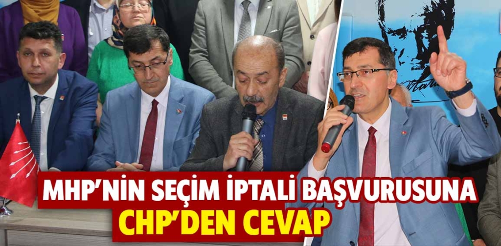 Kütahya'da MHP'nin seçim itirazına CHP'den cevap