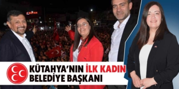 Kütahya'da ilk kadın belediye başkanı Kübra Tekel Aktulun