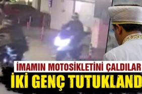 Kütahya'da cami imamının motosikleti çalındı iki genç tutuklandı