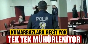 Kütahya’da kumar oynanan kıraathaneler mühürleniyor 