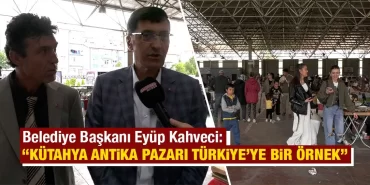 Başkan Kahveci, Kütahya'da Antikacılarla Buluştu