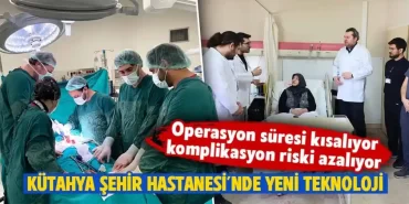 Kütahya Şehir Hastanesinde üç boyutlu basım teknolojisi kullanılıyor