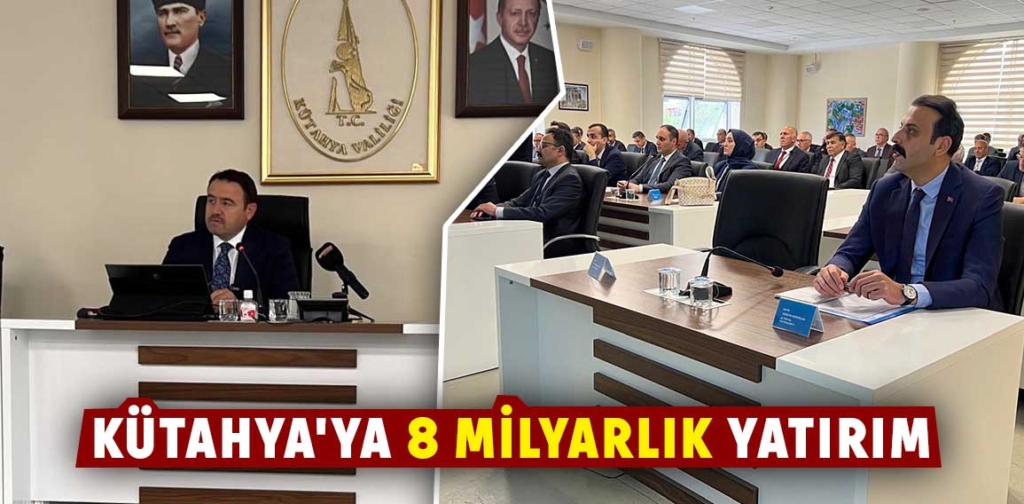 Kütahya'da Kamu Yatırımları programı açıkladı 