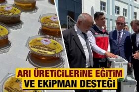 Kütahya'daki Arıcılara Ekipman Desteği Sağlandı
