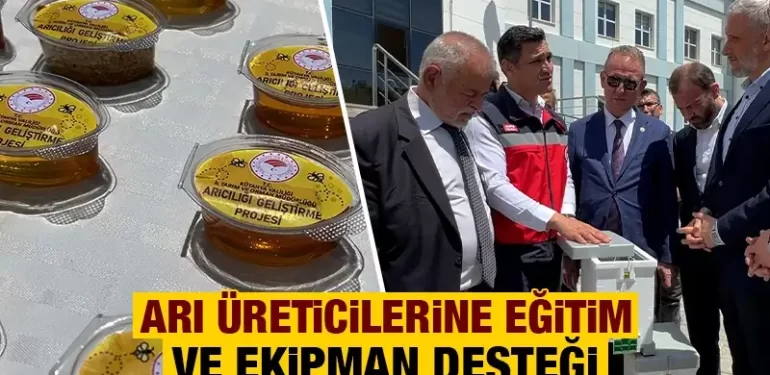 Kütahya’daki Arıcılara Ekipman Desteği Sağlandı