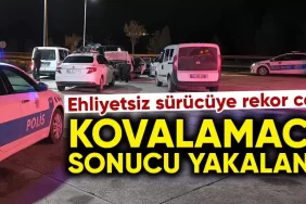 Ehliyetsiz Sürücü Drift Atarken Yakalandı