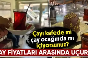 Kütahyada kafe ve çay ocaklarındaki çay fiyatlarını araştırdık (1)