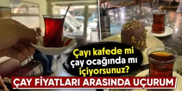 Kütahyada kafe ve çay ocaklarındaki çay fiyatlarını araştırdık (1)