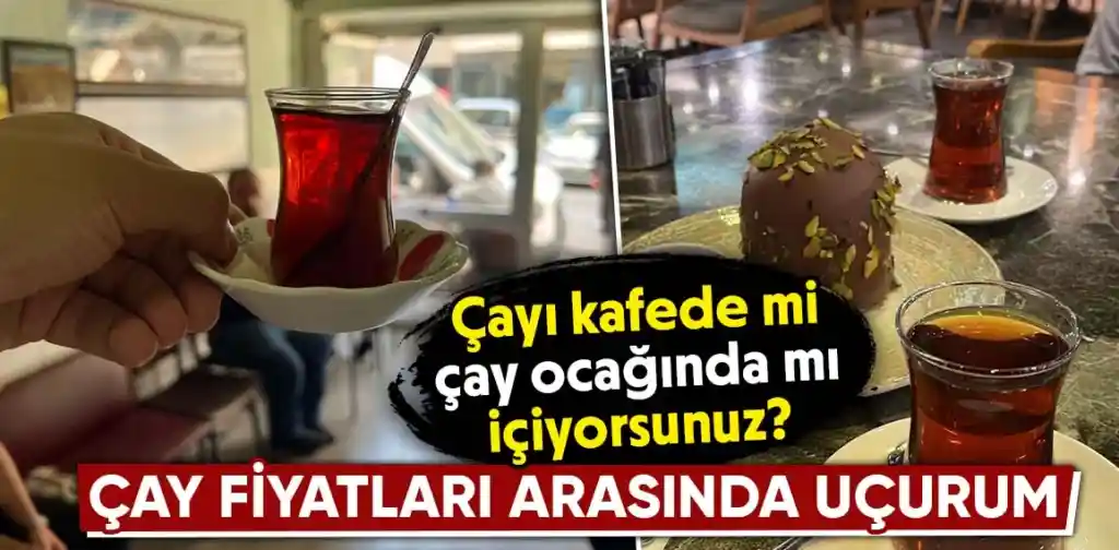 Kütahyada kafe ve çay ocaklarındaki çay fiyatlarını araştırdık (1)