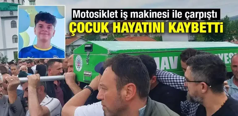 Kütahya’da Motosiklet Kazasın da Çocuk Hayatını kaybetti
