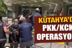 Kütahya’da terör örgütü PKK/KCK operasyonu