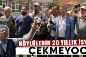 Cep telefonu çekmeyen Köyde, köy sakinleri çözüm istiyor