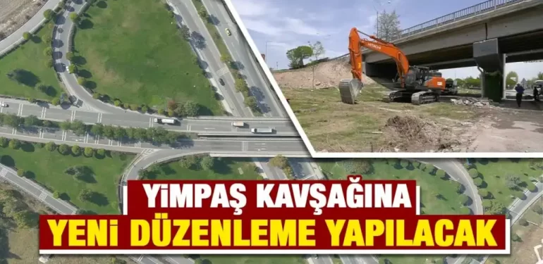 Kütahya’daki köprülü kavşakta genişletme projesi