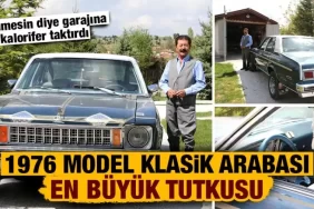 Mehmet Kalmon'un klasik araba tutkusu