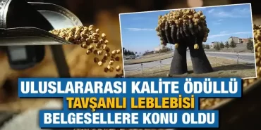 Kütahya'da Tavşanlı Leblebisi Belgeseli Yayımlandı