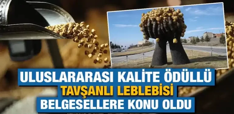 Kütahya’da Tavşanlı Leblebisi Belgeseli Yayımlandı