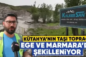 Kütahyanın taşı agregası Ege ve Marmarada şekilleniyor