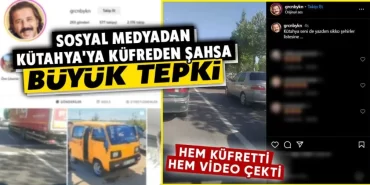Kütahya'daki trafik sosyal medya da tartışıldı