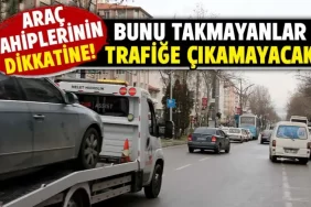 TTB etiketi takmayan araçlar trafiğe çıkamayacak