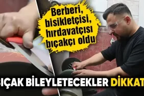 Kütahyada Bıçakçılar Kurbana Hazırlanıyor