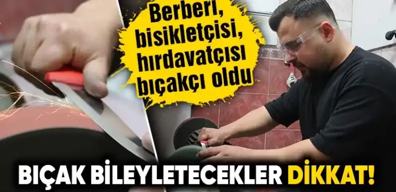 Kütahya’da Bıçakçılar ‘Kurbana’ Hazırlanıyor