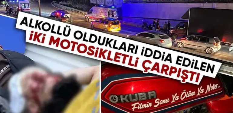 Kütahya’da Motosiklet Kazası