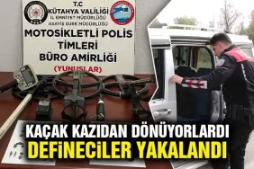 Kütahya’da Yunuslar definecileri yakaladı