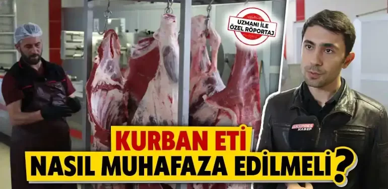 Kütahya’da uzaman anlattı kurban etleri nasıl muhafaza edilir