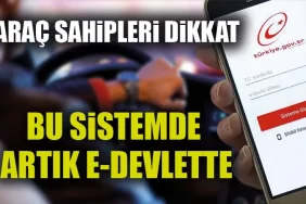 Araç sahipleri dikkat! Bu raporlar artık e-Devlette