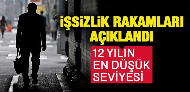 İşsizlik rakamları açıklandı