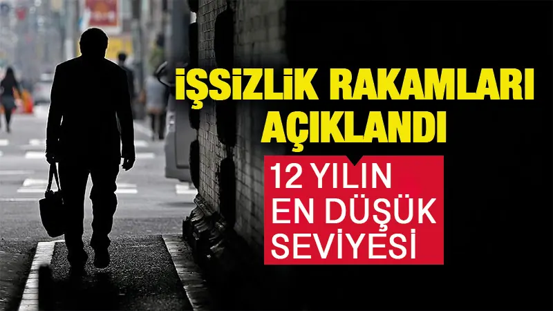 İşsizlik rakamları açıklandı