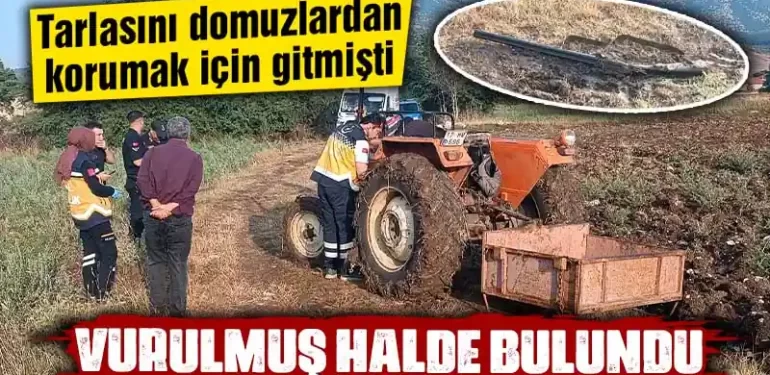 Kütahya’da bir kişi tarlasında ölü bulundu