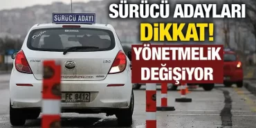 Sürücü adayları dikkat! Yönetmelik değişiyor
