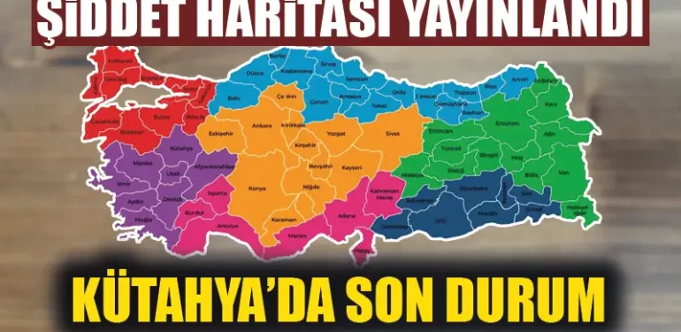 Türkiye’nin şiddet haritası yayınlandı! Kütahya’da neler oldu?