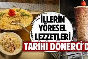 Kütahya’da illerin yöresel lezzetleri Tarihi Dönerci’de