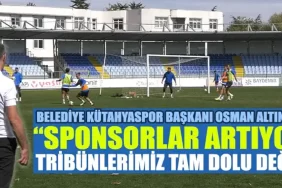 Belediye Kütahyaspor' da sponsorluk anlaşmaları devam ediyor