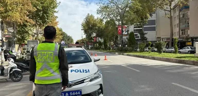 Kütahya’da trafik denetimleri sürüyor