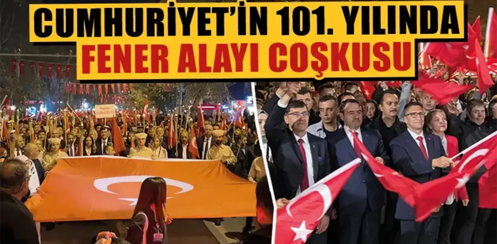 Kütahya fener alayında buluştu