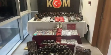 Kütahya’da 116 kilo nargile tütünü yakalandı