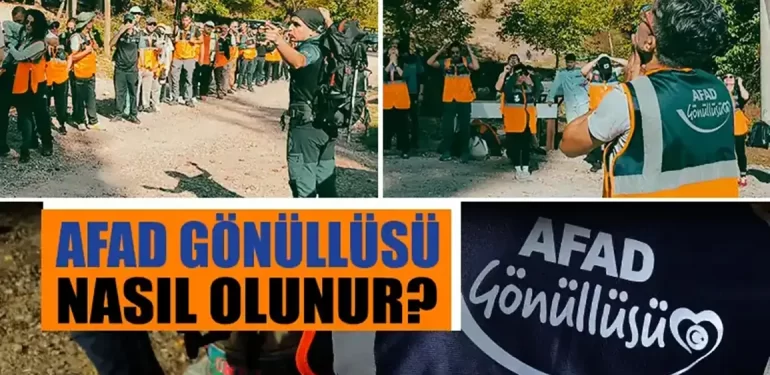 Kütahya’da Destek AFAD gönüllüsü nasıl olunur?